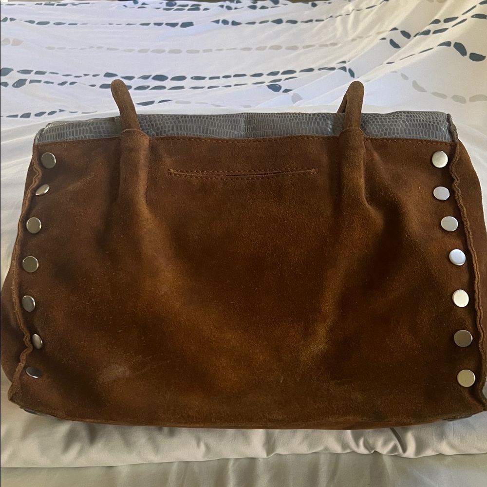 Hammitt Shawn Slate Tejus Arches Satchel - Picture 2 of 9